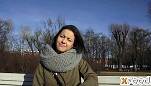 Hot Brunettes Feel Intense Emotions During Casting Turned Hardcore.