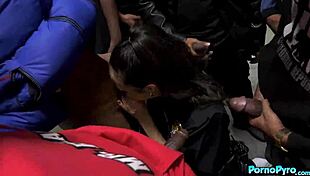 I Can’t Resist Eliza Ibarra Sucking Off Black Thugs. Her Deepthroat Skills Blow My Mind!