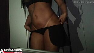 morena dancing sensually with big tits ass 😍