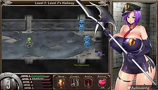 karryn faces prison challenges in level 2 hentai