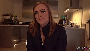 Redhead German Hooker Alice Fucked Outdoors First Time