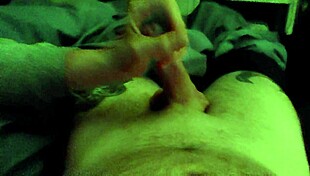 She gives a beautiful handjob with her perfect fingers