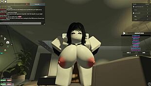 Watch this whore in missionary and doggystyle on Roblox