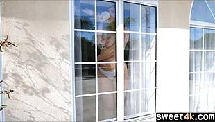 middle aged roomies banging in the dorm with big tits and pussy