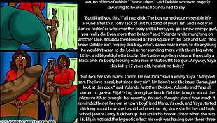 18 Yr Old Fucks Step Mom and Big Booty Friends Comic!