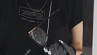 Colombian Girlfriend Watches Real Madrid Match