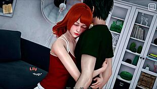 my bully turned lover with small tits in game.