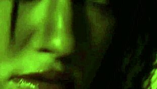 Erotic Brunette Dancer's Sensual Feelings on Stage