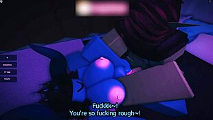 Goblin Seduced by Slutty Elf in Intense Roblox Roleplay.