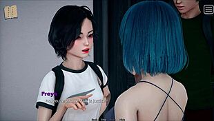 my bully turned lover with small tits in game.