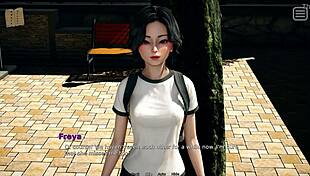 my bully turned lover with small tits in game.