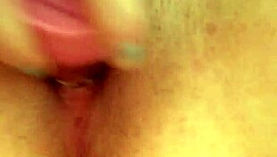 why does this british slut fuck her cunt solo with a dildo?