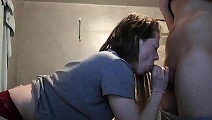 fucking that tiny girl hard, she gives great head