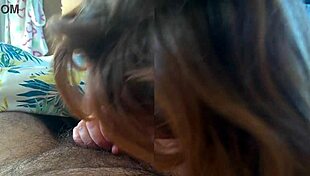 Bettie Hayward gives deepthroat blowjob in her series episode 31 as stepmum