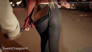 candid babe got one perfect ass seethrough