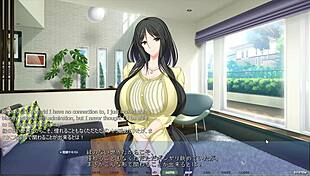 Akumeru family - yunagi route part 4 - feeling up stepsis