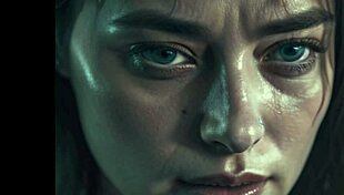 She faces the rough BDSM challenge without release.