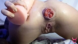 Anal fist with small tits assfucking hardcore fisting