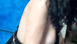 Velvet rain horny milf gets fucked on desk and squirts hard using huge toys