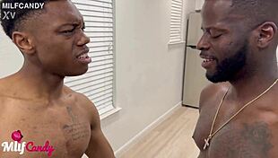 Coach Daphne catches cheerleader, joins bbc threesome