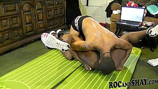 Ebony Couple Enjoys Incredible Moments