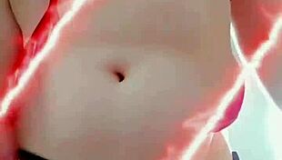 Naughty student masturbates and sucks dildo in bathroom