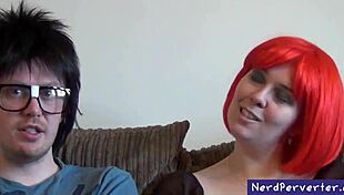 black sexy booty girl strips and blows you