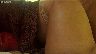 White Milf In Satin Corset Bends Over For Panty Sniffing