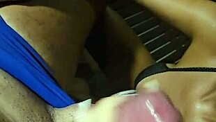passionate handjob in the steamy bath leading to a facial cumshot