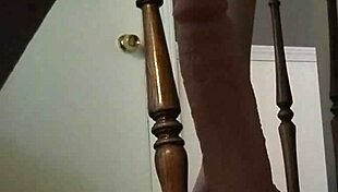 Girl With Hairy Pierced Pussy Rides Dildo