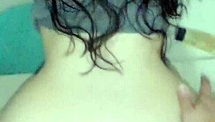 Old Man Creampies Wife In Doggystyle While Bent Over Her Pussy