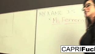 Capri Cavanni Jessica Jaymes And Arilla Ferra All Fuck Each Other In Lesbian Action