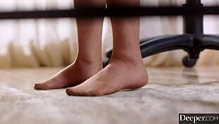 Submissive secretary demi gets dominated and spanked in various positions.