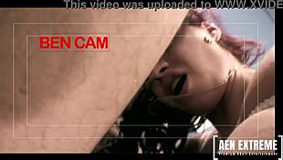 teen secretary olga cabeava broken in by three cocks