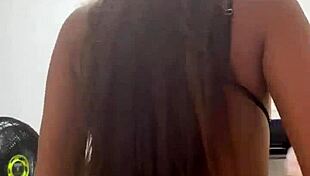 Young girl RIDES and FUCKS DOGGY STYLE in public outdoor cumshot