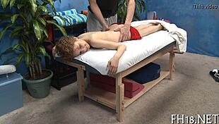 Detailed Spa Massage Leading to Passionate Sex Encounter