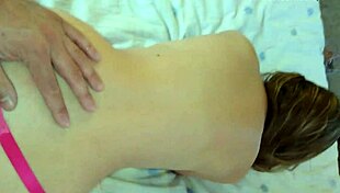 Blonde gets intimate with her partner