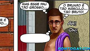 Cartoon Gay Amateur Compilation of Big Dick, Virgin Ass, and Blowjob