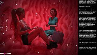 BIG APPLE SMALL 18+ GESTURE EPISODE 32 - 3D COMICS CARTOON SEX