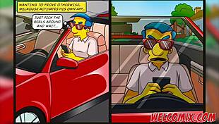 App to Fuck Women: The Woman Hunter App - Simptoons Comics Featuring Anime Hentai with Big Tits, Fucking, and Blowjob Scenes.