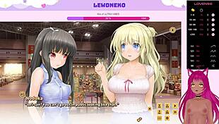 vtuber lewdneko plays love cubed part 5