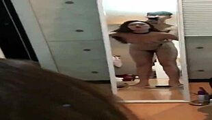 Young and hot Asian amateur's homemade video with a mouthful of cock