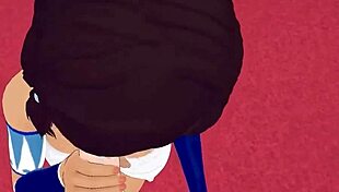 Avatar Korra Delivers Perfect Blowjob in Hentai Anime Scene