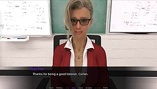Nudist school antics continue with big boobed blondes and brunettes
