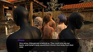 Let's Play Nudist School Part 13 With Blonde and Brunette