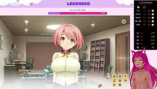 vtuber lewdneko plays love cubed part 5