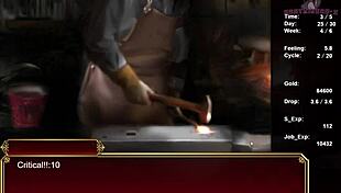 Black Smith-12, The Sofa Bunny Girl Is So Hungry!