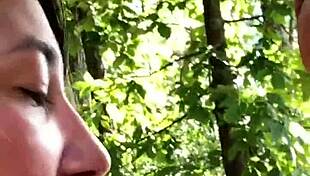 Bailey Wilder Enjoys Outdoor Sucking And Fun.