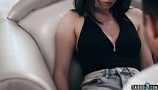 Jailbird stepbrother pounds shy teen stepsister's pussy hard!