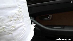 picked up and fucked in the car hard